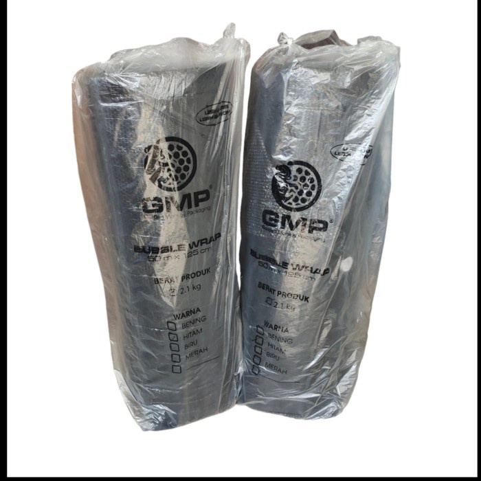 

Bestseller Bubble Wrap Hitam Gmp Uk 1.25M X 50M Merek Gmp