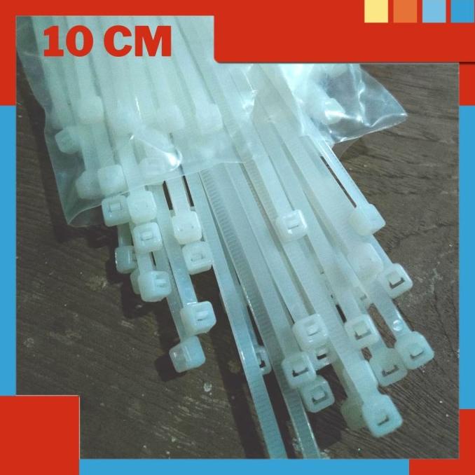 

Kabel Ties 10 Cm 2,5 Mm Tali Tis 100 Mm Tisch Tie Cable Nylon 10Cm Original