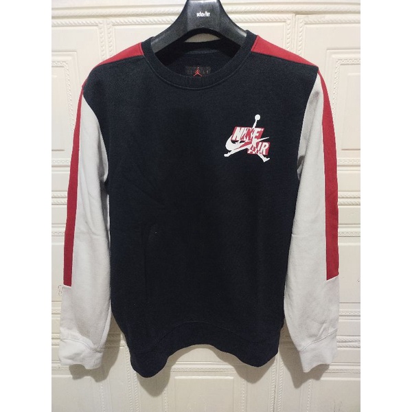 Hoodie Nike Air Jordan Merah Putih