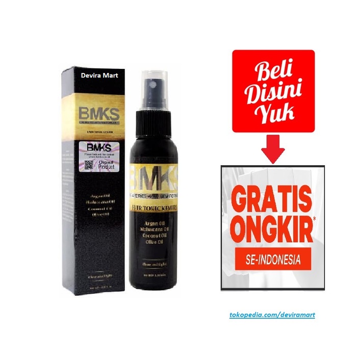 Bmks Hair Tonic Tonik Kemiri Nutrisi Vitamin Rambut Penghilang Ketombe