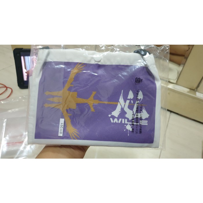 PROMO!!! ICHIBAN KUJI TAS EVANGELION WILLIE LOGO ORI MURAH 20*15CM TERLARIS