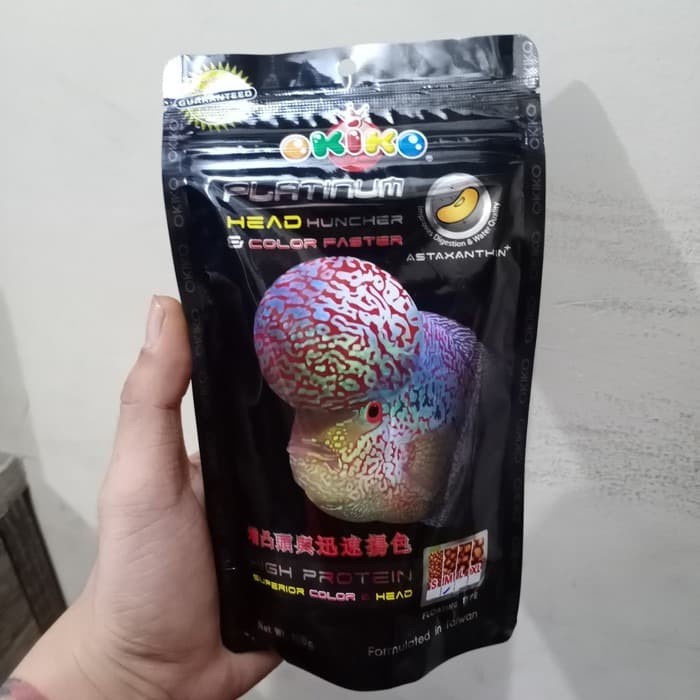 OKIKO PLATINUM 100 GRAM / PELET LOUHAN OKIKO PLATINUM ready