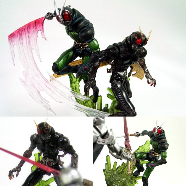 PROMO S.I.C. TAKUMI DAMASHII KAMEN RIDER BLACK 9/SET SHADOW MOON RX JARK SIC TERLARIS