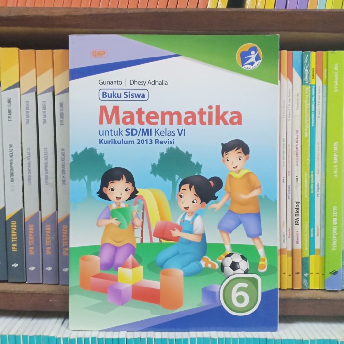 PROMO BUKU SISWA MATEMATIKA KELAS 6 SD GAP TERMURAH