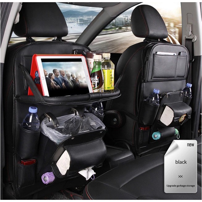 TOYOTA AVANZA VELOZ CAR BACK SEAT TMPT SAMPAH MOBIL ORGANIZER LEATHER