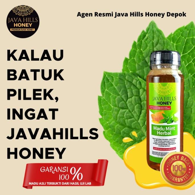 

Madu Mint Herbal Java Hills Honey 350gr (untuk batuk, pilek dan masuk
