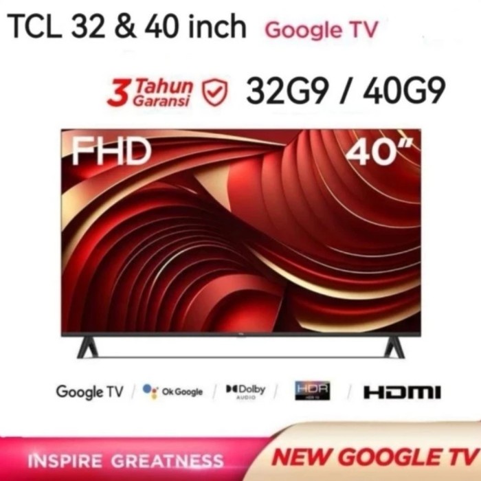 Tcl 32G9 40G9 Smart Google Tv 32 In 40 In 32" 40" 32Inch 40Inch G9
