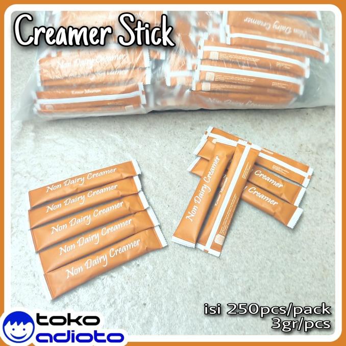 

Creamer Sachet STICK isi 250pcs / Krimer Kemasan Hotel / Non Diary