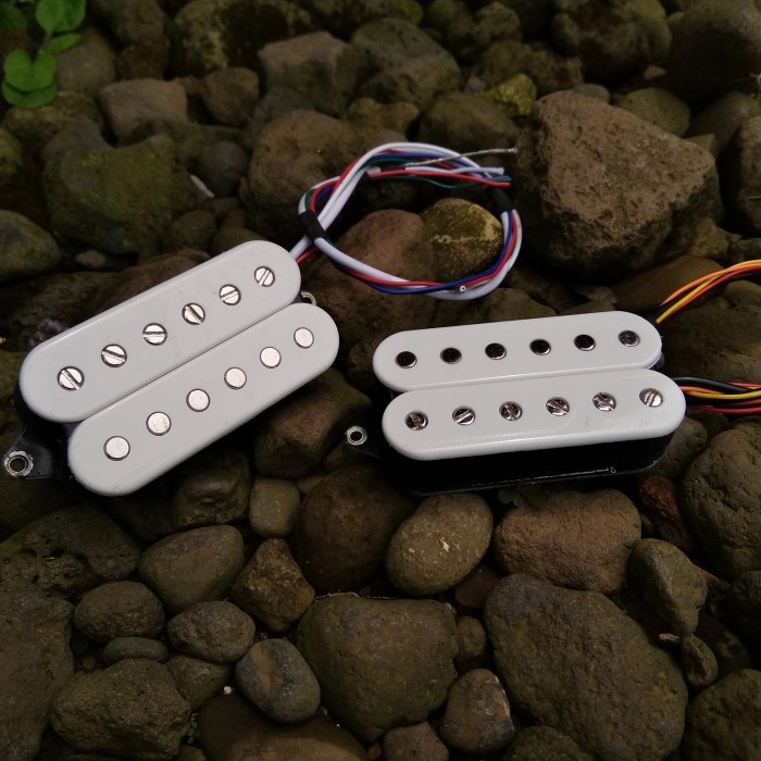 Fishman Fluence Classic Active Humbucker Set Open Core White Cover