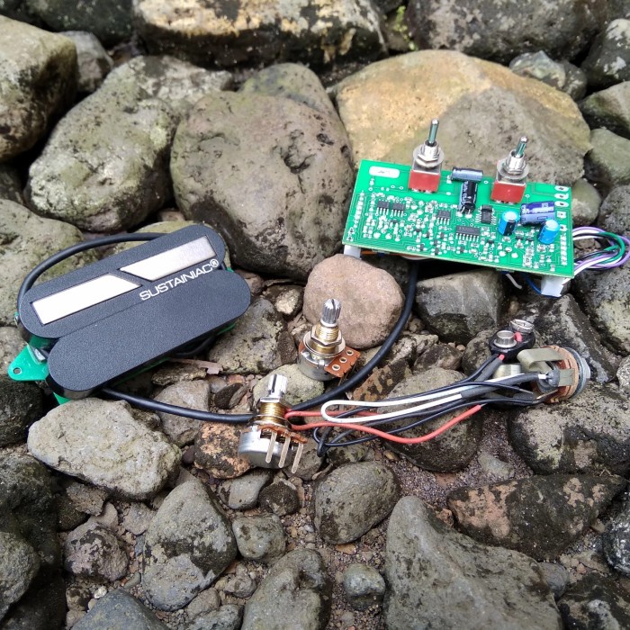 Sustainiac Stealth Pro Sustainer Pickup Gitar