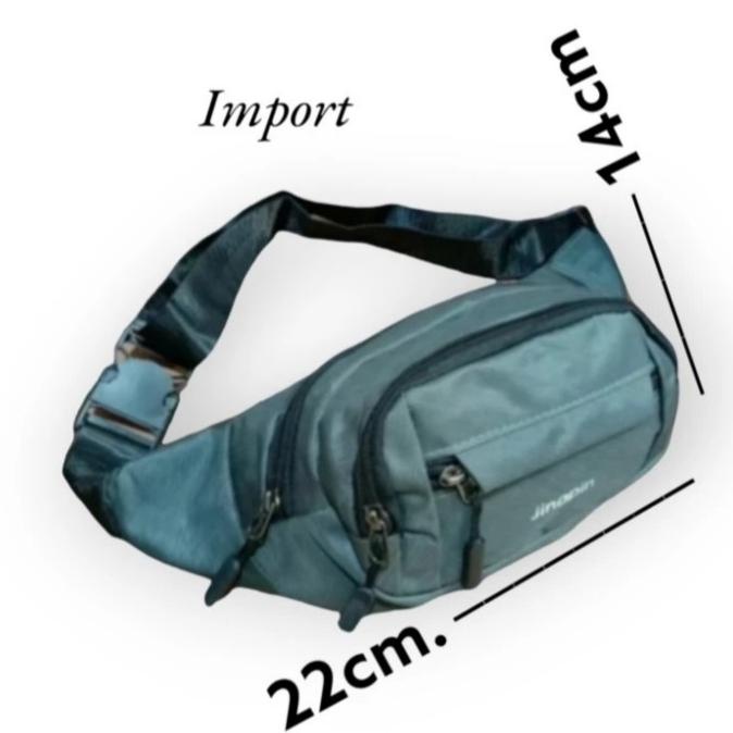 tas selempang wesbag pinggang pria polo impor