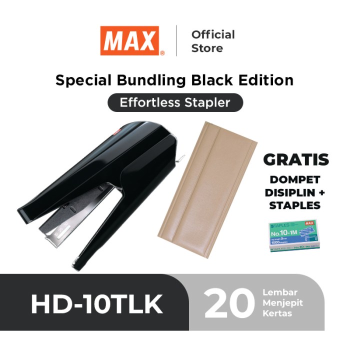 

Bestseller Max Stapler Hd-10Tlk Black