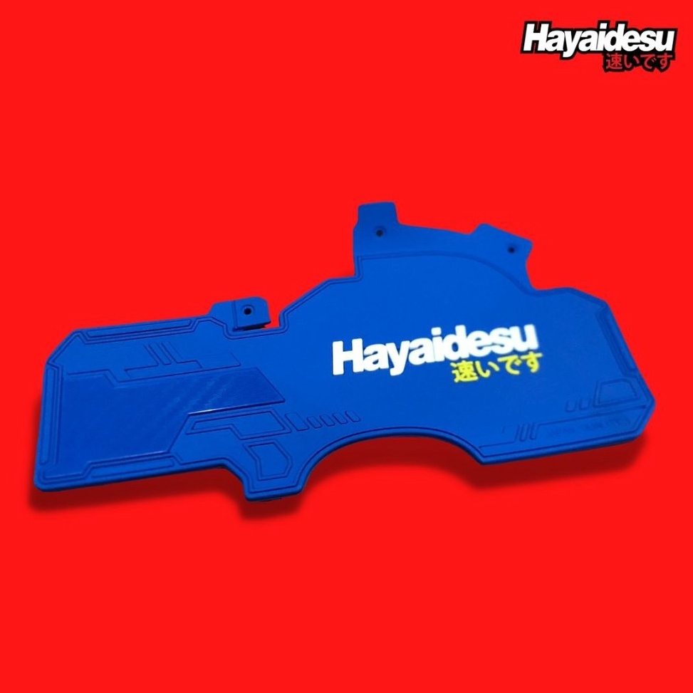 Sale Terbatas.. Hayaidesu Mudflap Honda Vario 110 Techno Karbu Aksesoris Variasi Penahan Lumpur
