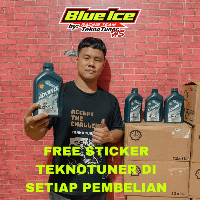 Terlaris Oli Samping 2Tak Shell Advance Racing M