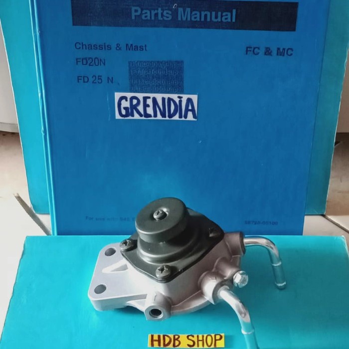 Pompa Solar Forklift Mitsubishi S4S Grendia Fd 20/25/30N (34462-01050) Kode Dt 042