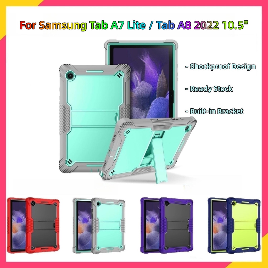 【Ready Stock in Jakarta】case samsung tab a7 lite shockproof case tab a7 lite case samsung tab a8 10.