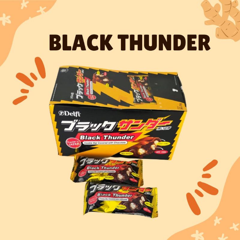

Coklat Delfi Black Thunder / Cookie bar (box 24 pcs × 21gr)