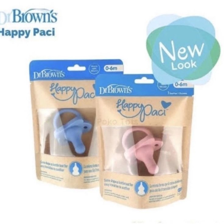 ¯ MC DR BROWNS Happy Paci Pacifier - Empeng Silicone ✱ ❅