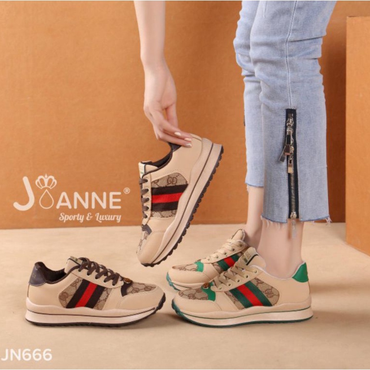 MENARIK [JOANNE] Sepatu Sporty Sneakers Shoes JN666