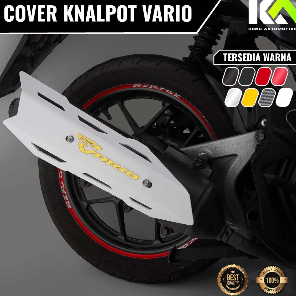 Readystock All VARIO TUTUP KNALPOT VARIO TAMENG KENALPOT COVER KNALPOT 125 150 CBS ISS COVER KNALPOT