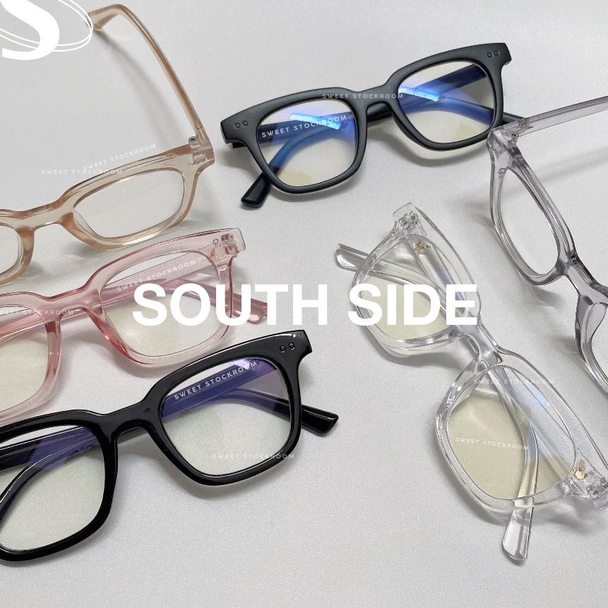 [DE➛.6➤] Sweet Stockroom | GM "South Side" (Frame Kacamata Optik Minus Anti Radiasi Photochromic Blu
