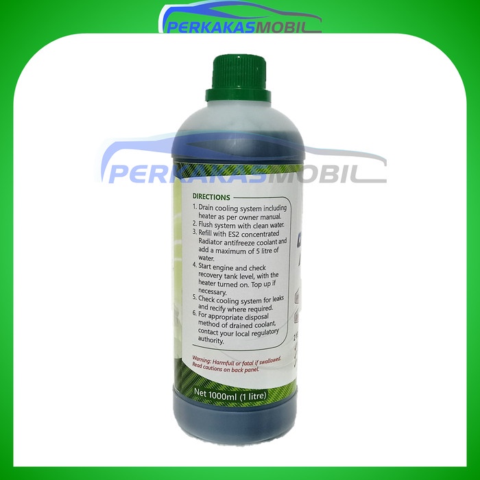 Konsentrat Biang Air Radiator Hijau Es2 Isi 1 Liter 1000Ml Coolant