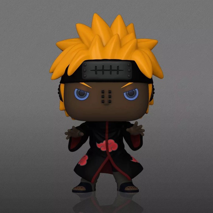 DISKON SPESIAL FUNKO POP + TEE NARUTO SHIPPUDEN - PAIN AKATSUKI GLOW EXCLUSIVE TERBARU