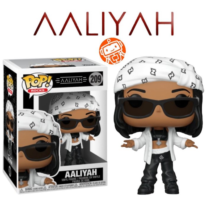 Funko POP Rocks AALIYAH - Aaliyah Dana Haughton #209