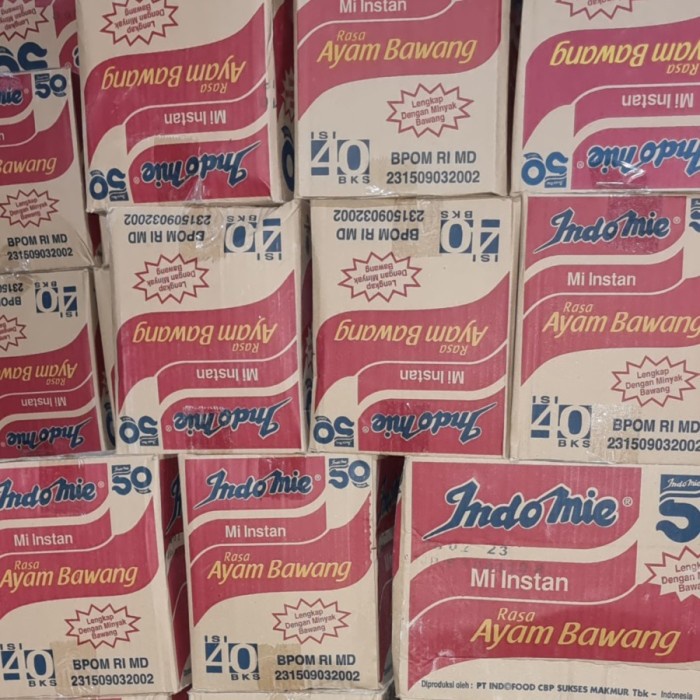 

Indomie Ayam Bawang 1 Dus isi 40pcs