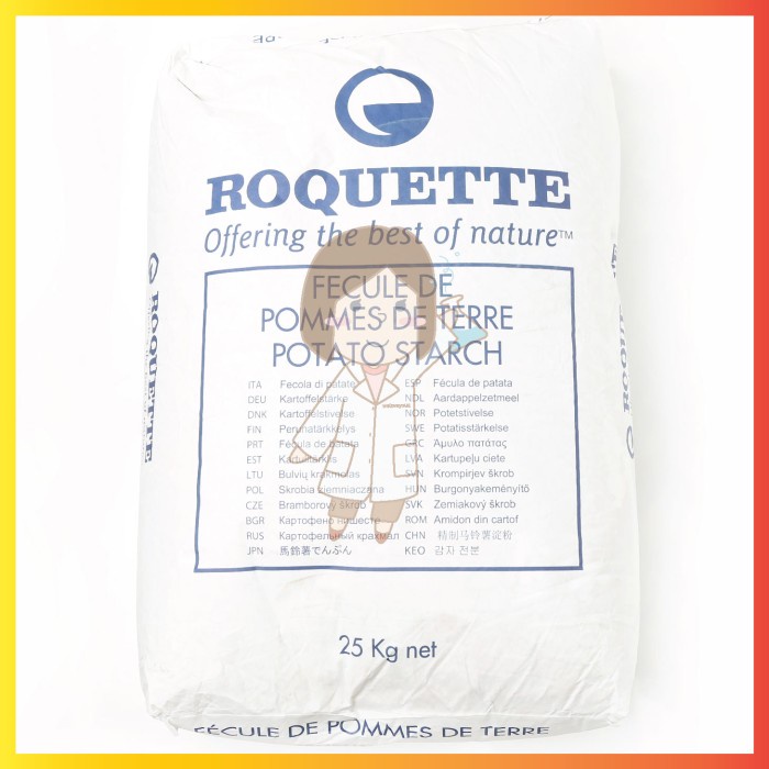 

Terlaris Roquette Potato Starch Tepung Kentang 25Kg