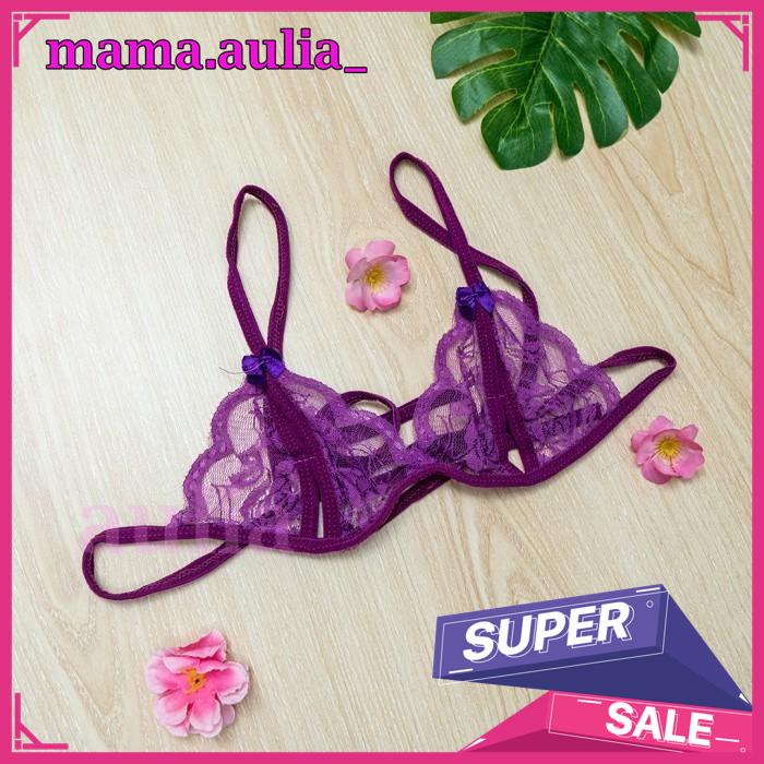 kosong G STRING SEXY BRA BH CD THONG BRASET DALEMAN SEXY UNGU BCF GRATIS ONGKIR
