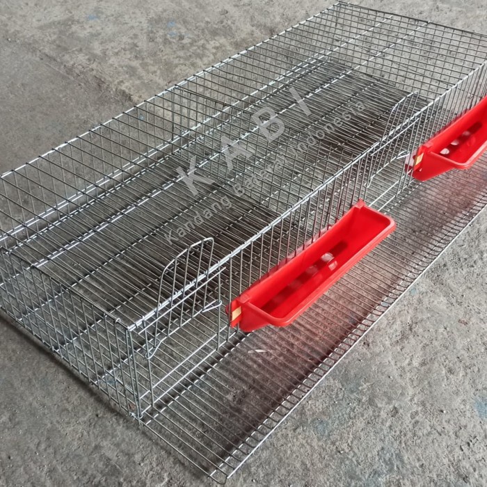 Bestseller Murahhh.. Kandang Baterai Burung Puyuh Petelur Dgn Tempat Pakan