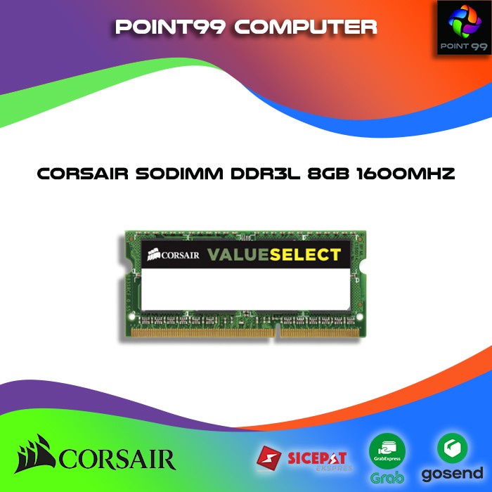 Ram Sodimm Corsair Ddr3L 8Gb Bestseller Ram