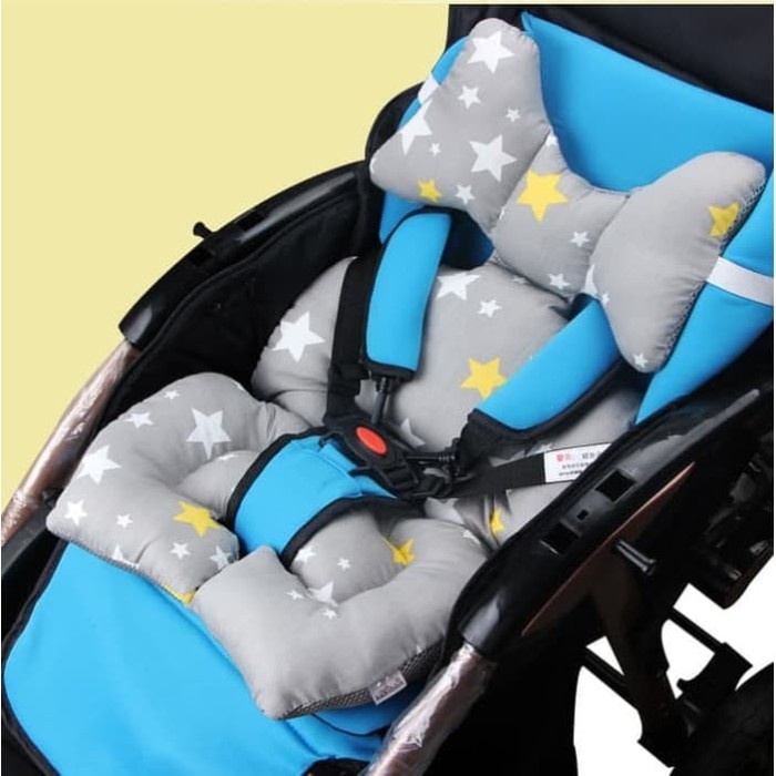 Kakiblin Alas Stroller/ Alas Stroller Bayi/ Bantal Penyanggah Stroller Bestseller Alas Stroller