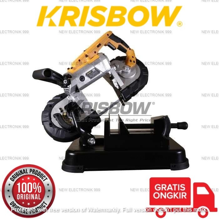 Bestseller Bandsaw Mesin Potong Krisbow Portable Metal Bandsaw 5 Inch 1100W 220V