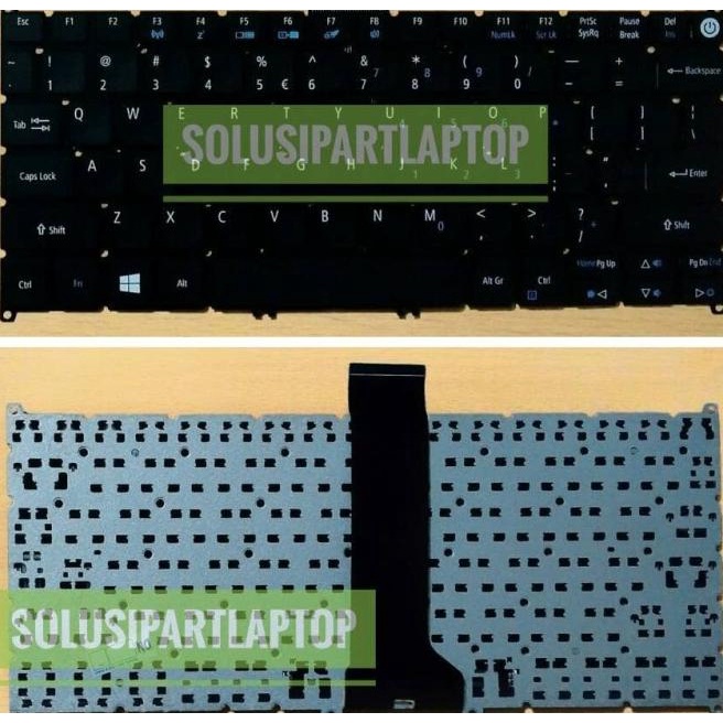 Keyboard Acer Es1-132 Sp111-33-C3E4 Spin 1 Sp111-33 Black