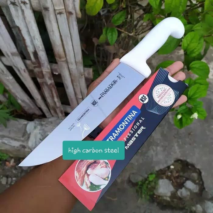 Tramontina Butcher Knife Passador Pisau Sembelih 8Inch Ori Brazil