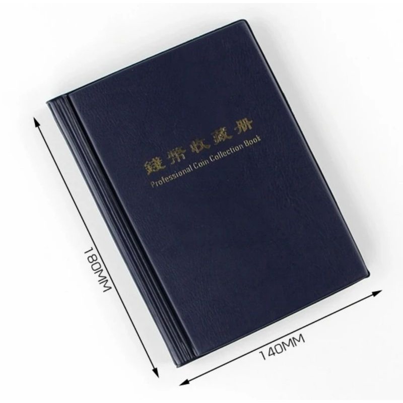 Album koin holder PCCB 132 x 180 mm 60 kantong