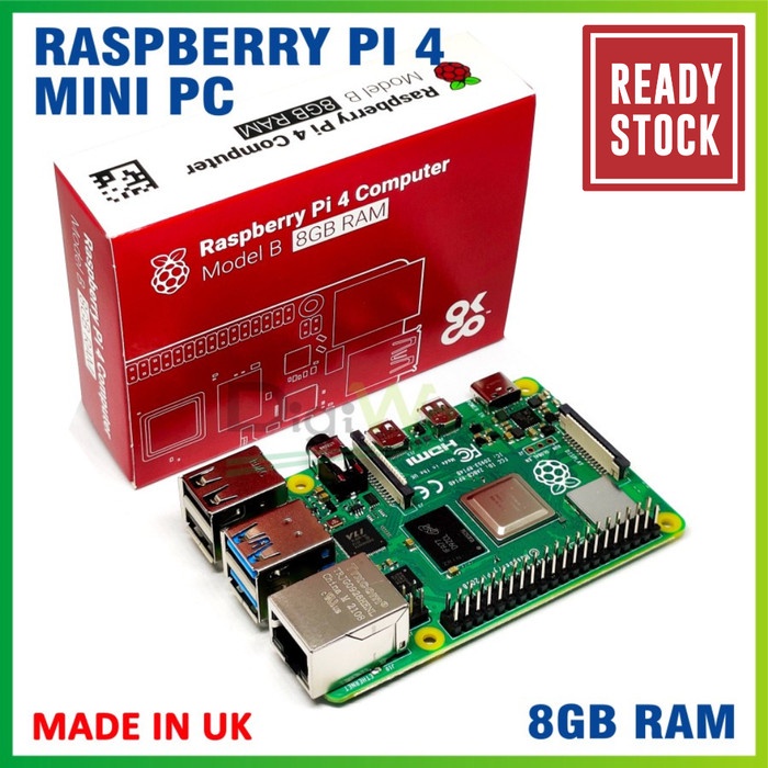Terlaris Raspberry Pi 4 Model B 8Gb Ram