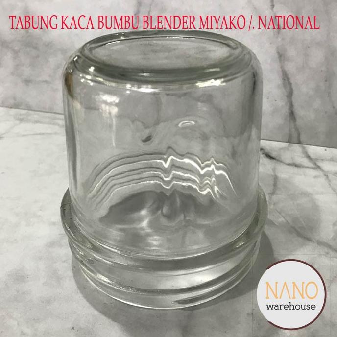 $$$$] Tabung Botol Kaca Bumbu Cabe Kecil Blender Miyako