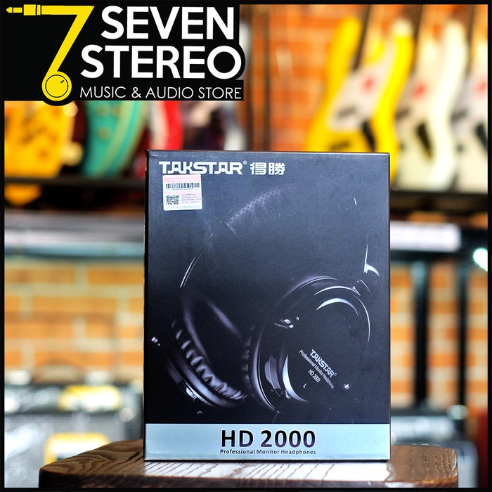 TAKSTAR HD2000 HD-2000 HD 2000 HEADPHONE MONITOR FLAT