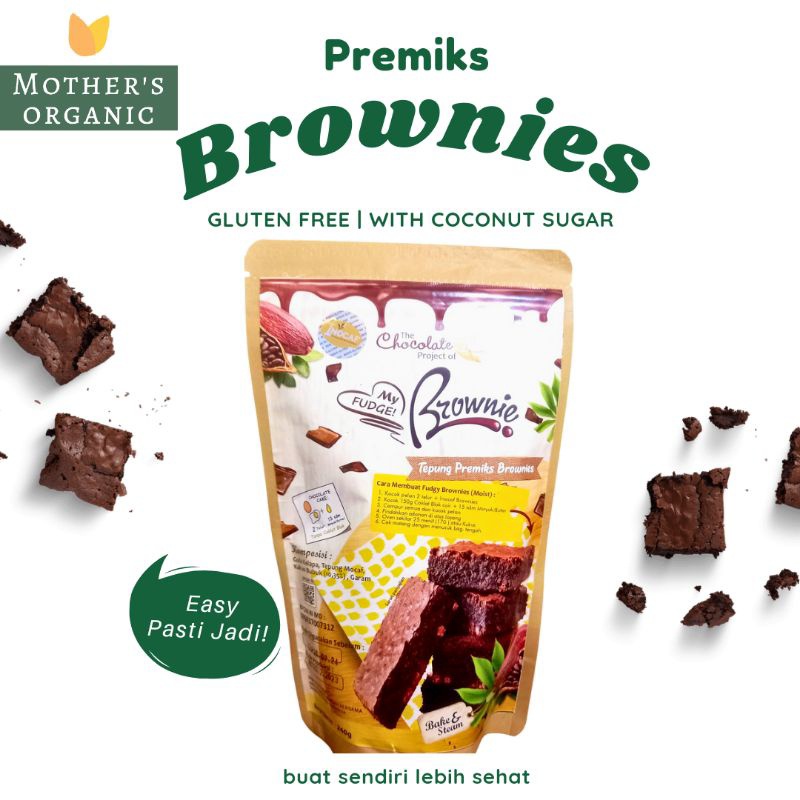 

Tepung Brownies Gluten Free Preks Fudgy Chocolate