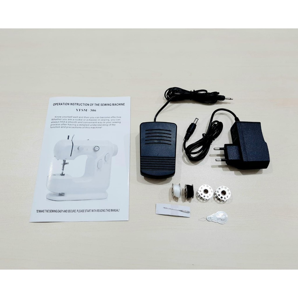 Mesin Jahit Portable Yfsm 306 - Ni Sewing Machine Ysfm 306