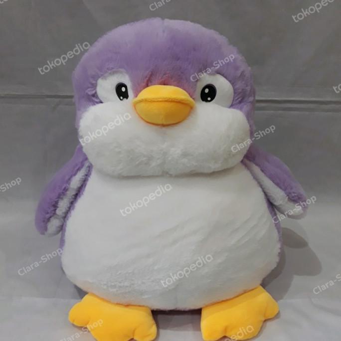 Boneka Penguin Pinguin Boneka Binatang Akuatik Lembut Miniso Plush toy
