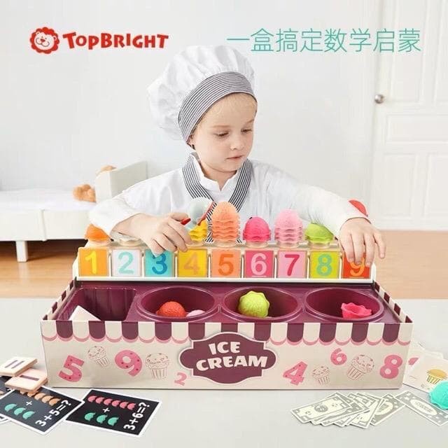 FLASH SALE MAINAN ICE CREAM TOP BRIGHT TERMURAH