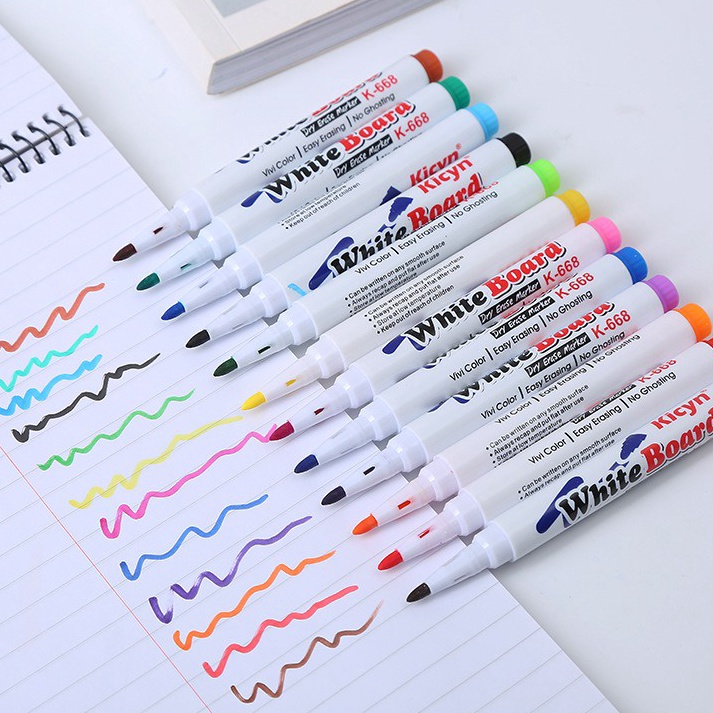 

Laris`12 Pcs Spidol Maker Whiteboard Warna Warni Bisa Dihapus GMALL ST0064