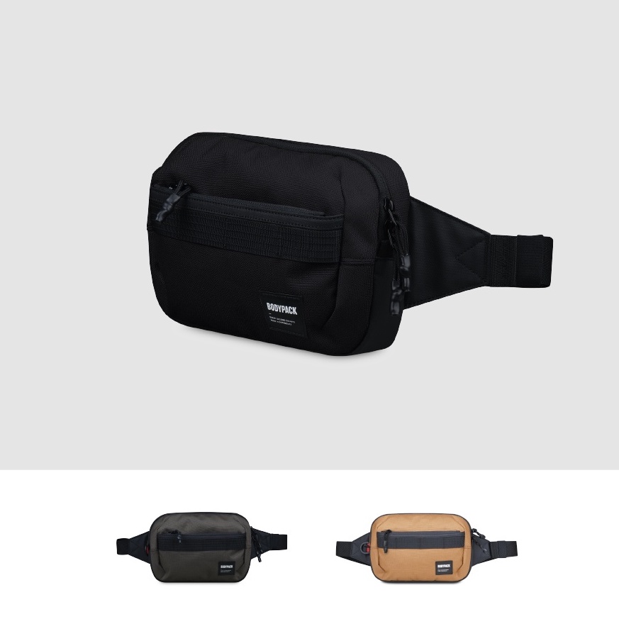 Murah Meriah.. Tas Pinggang Bodypack Solo Waist Bag - Hitam
