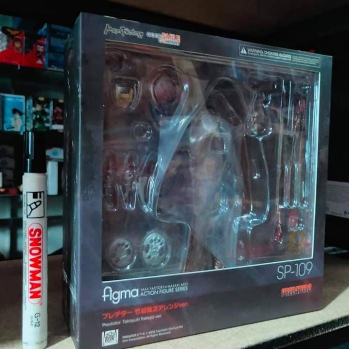 DISKON SPESIAL MAINAN FIGURE FIGMA PREDATOR FIGMA SP 109 TINGGI SEKITAR 6 INCH ARTIK TERBARU
