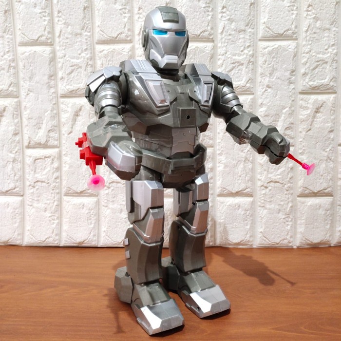 FLASH SALE MAINAN ANAK ROBOT IRON MAN AVENGERS MARVEL UKURAN BESAR TERBARU