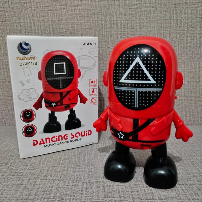 MUST HAVE DANCING ROBOT SQUID GAME ROBOT BISA JOGET ADA MUSIK TERBARU